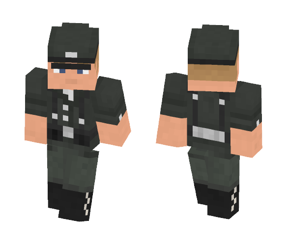 German Wehrmacht Soldier - Male Minecraft Skins - image 1