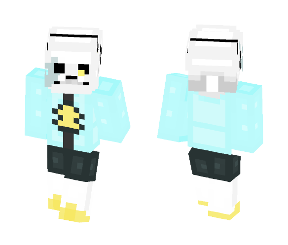 ★ Aster!Sans ★ - Male Minecraft Skins - image 1