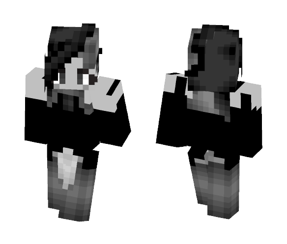 - Black Diamond - - Female Minecraft Skins - image 1