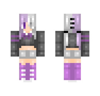 OC -- Isumi -- Pastel Goth - Female Minecraft Skins - image 2