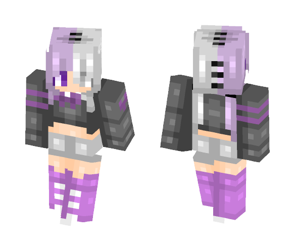 OC -- Isumi -- Pastel Goth - Female Minecraft Skins - image 1