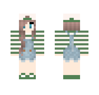 Overalls Girl - Girl Minecraft Skins - image 2