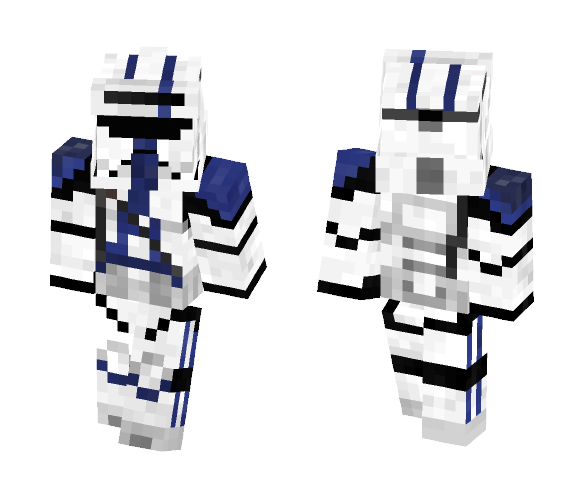 501st Clone Recon Trooper - Male Minecraft Skins - image 1