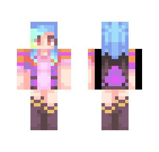Semi spoopy ghoul - Female Minecraft Skins - image 2