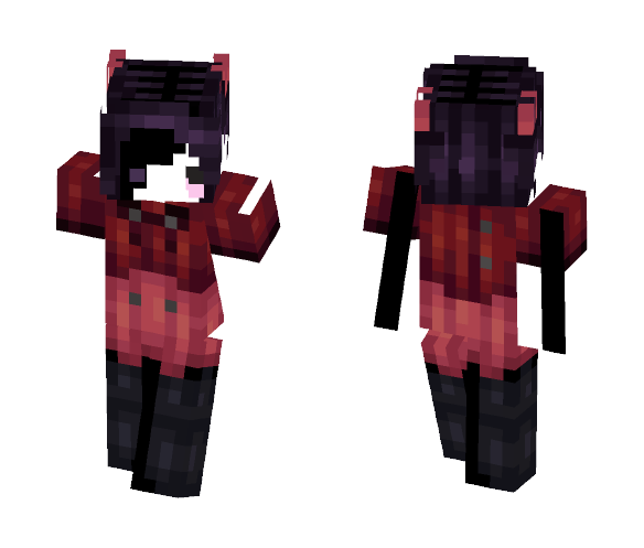 Temmie and muffet fusion - Other Minecraft Skins - image 1
