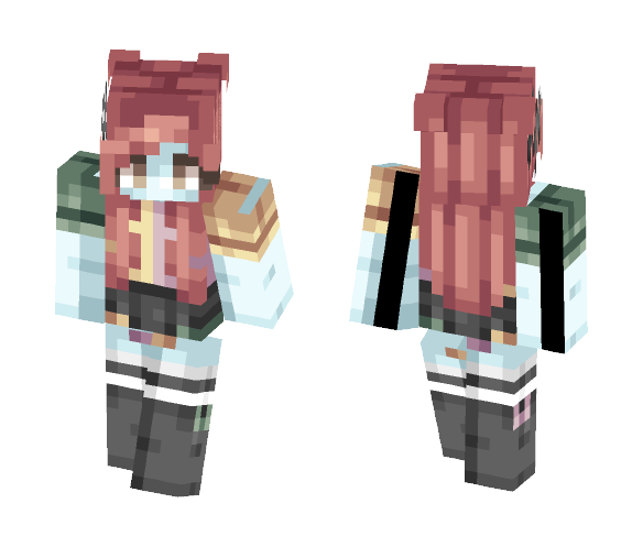 the greener side - Female Minecraft Skins - image 1