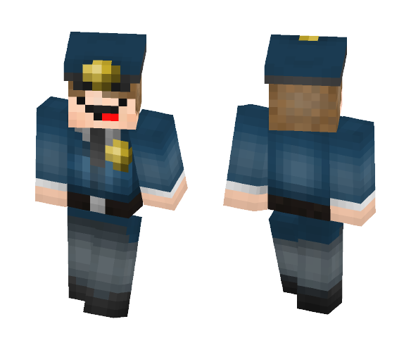 Derpy Cop - Male Minecraft Skins - image 1