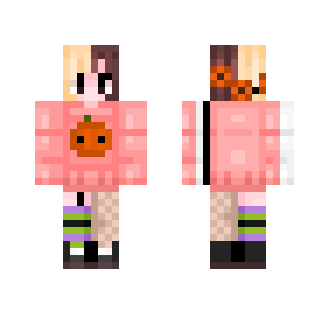 pink is now a halloween color.... - Halloween Minecraft Skins - image 2