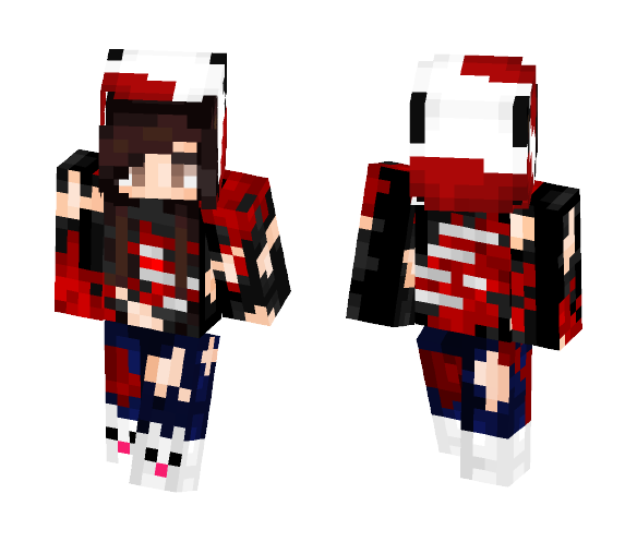 Zombie Girl - Girl Minecraft Skins - image 1