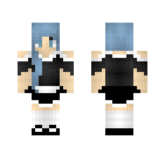 The Maid Of The Blue Sky - Female Minecraft Skins - image 2