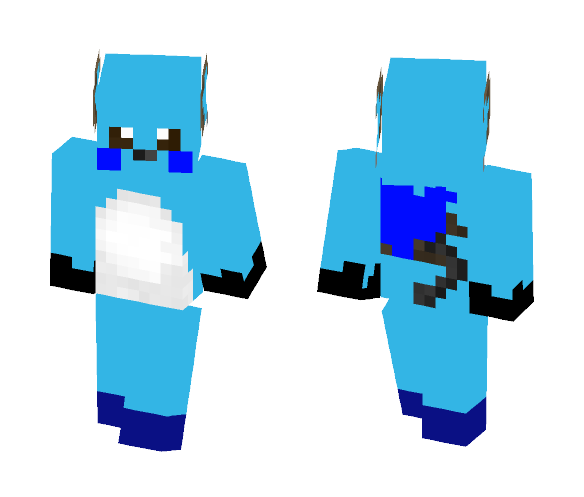 Blue Raichu - Male Minecraft Skins - image 1
