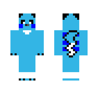 Blue Pikachu - Male Minecraft Skins - image 2