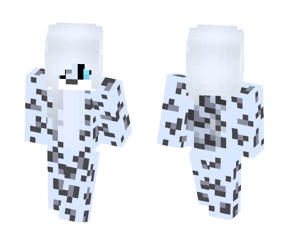 Snow Leopard - Female Minecraft Skins - image 1