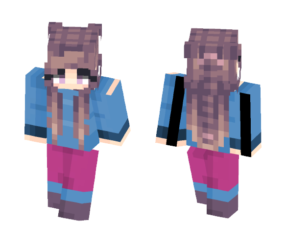 Winter Weather | Better in 3D - Female Minecraft Skins - image 1