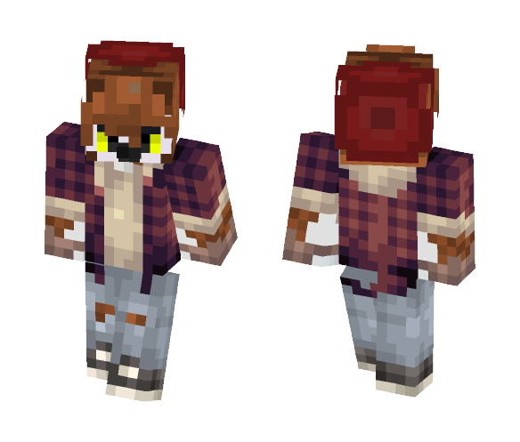 Human Owl i made for fun =3 - Male Minecraft Skins - image 1