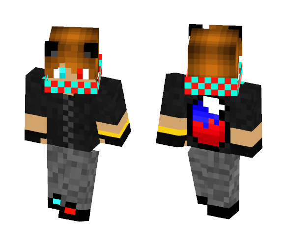 Red And Blue - Male Minecraft Skins - image 1
