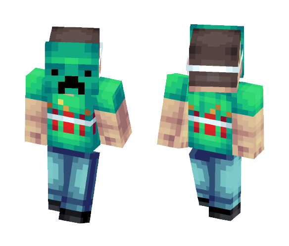 Creeper imposter - Male Minecraft Skins - image 1