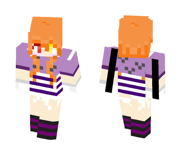 Pumpkin Lily - Female Minecraft Skins - image 1