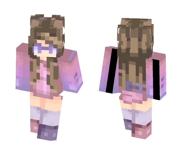 ????Nerdy Ombre???? - Female Minecraft Skins - image 1