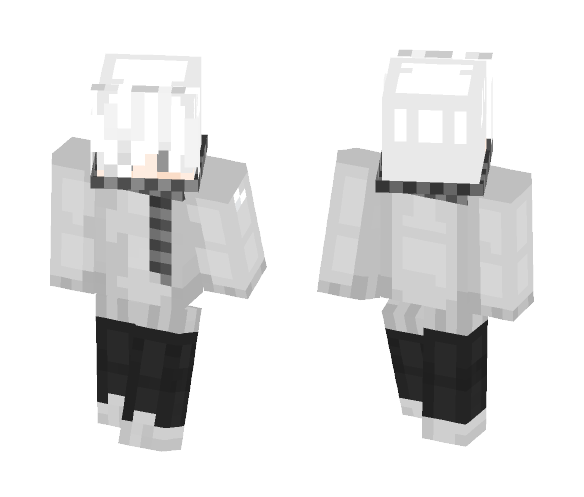 Male Milky Quartz - Male Minecraft Skins - image 1