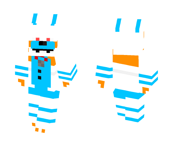 Funtime Bonnie (Fanmade) - Male Minecraft Skins - image 1