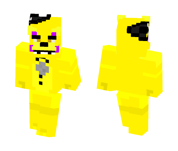 Funtime Fredbear (Fanmade) - Male Minecraft Skins - image 1