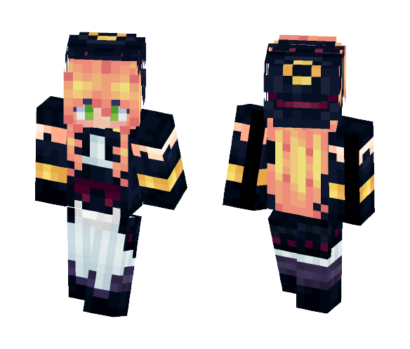 ???? Yugioh ~ Ghostrick Witch ???? - Female Minecraft Skins - image 1