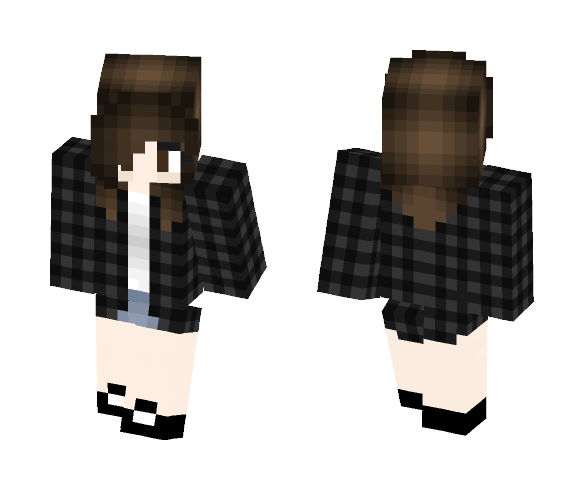 Longer sleeved - Female Minecraft Skins - image 1