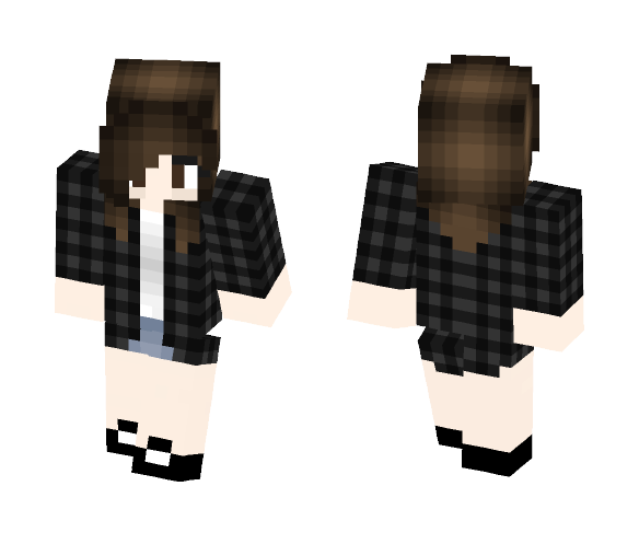 Oversized flannel - Female Minecraft Skins - image 1