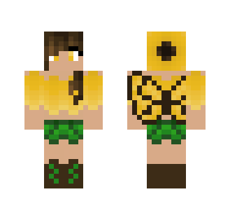 Sunflower Fairy - Female Minecraft Skins - image 2
