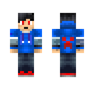 BLUE CREEPER - Male Minecraft Skins - image 2