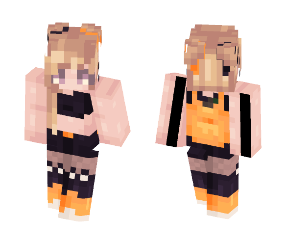 § | Black Cats & Sewer Rats - Female Minecraft Skins - image 1