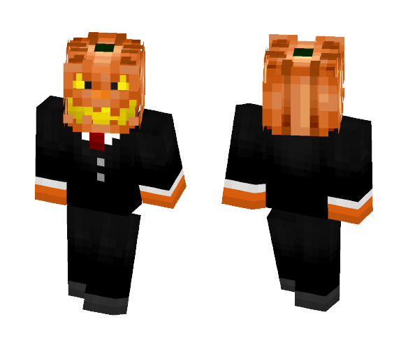 pumpkin skin tuxedo - Male Minecraft Skins - image 1