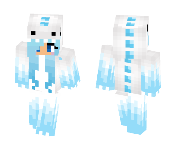 Ice Queen's Pet Dino - Female Minecraft Skins - image 1