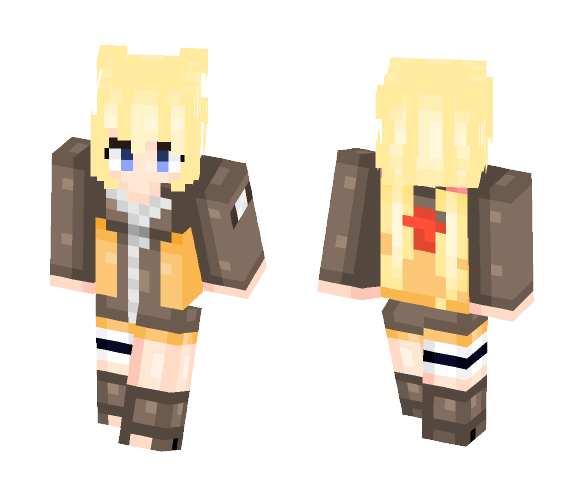 Naruko Uzumaki - Female Minecraft Skins - image 1