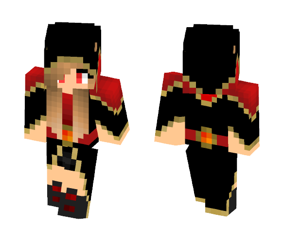 mage girl devil - Girl Minecraft Skins - image 1