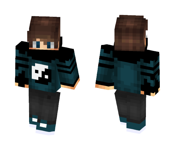 Yin and Yang - Male Minecraft Skins - image 1