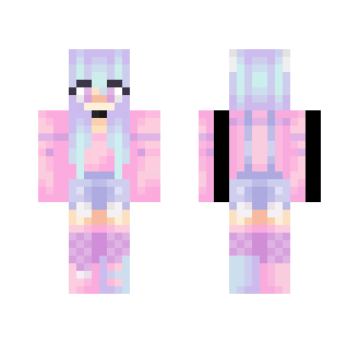 Kimomo/Momo~chan (look #2) - Female Minecraft Skins - image 2