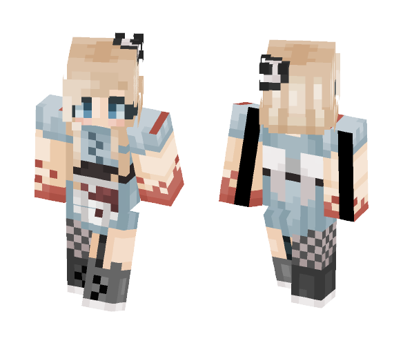 i painted the roses red [+ Story] - Female Minecraft Skins - image 1