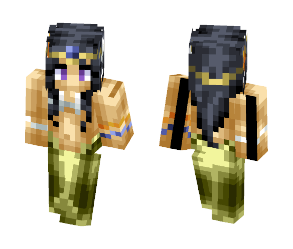 Mermaid Princess - Female Minecraft Skins - image 1