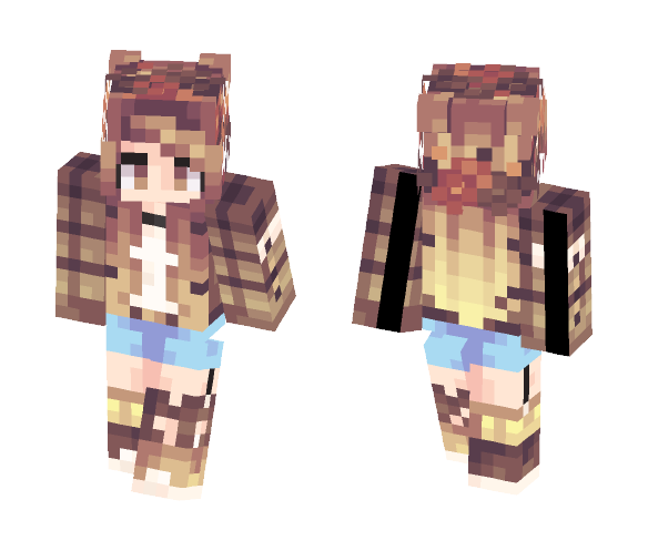 autumn // 500 subs! - Female Minecraft Skins - image 1