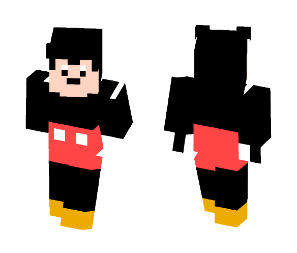 Mickey Mouse - disney - Male Minecraft Skins - image 1