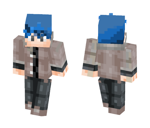 blu boy - Boy Minecraft Skins - image 1