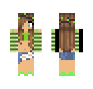 Green Girl! - Female Minecraft Skins - image 2