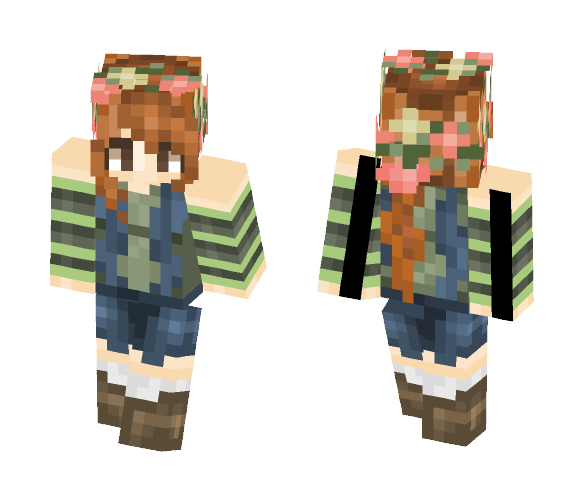 ~Young Dreamer (Roses 3.0) - Female Minecraft Skins - image 1