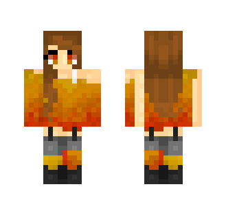 Bushfire◊4§4 - Female Minecraft Skins - image 2