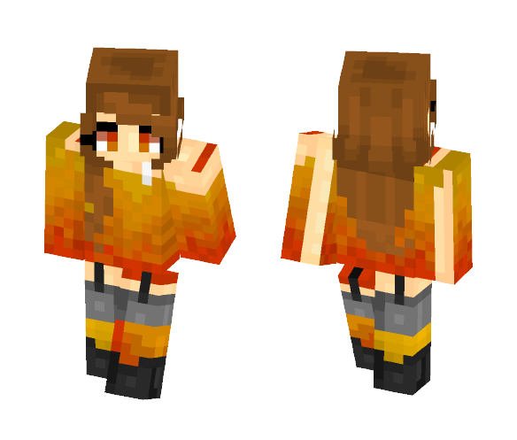 Bushfire◊4§4 - Female Minecraft Skins - image 1