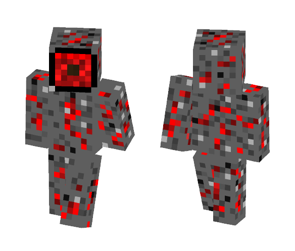 Redstone Monester - Interchangeable Minecraft Skins - image 1