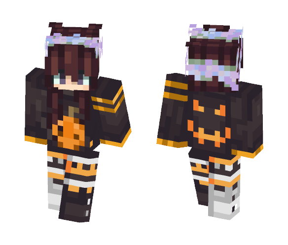 Da HaLlOWeEn girl - Girl Minecraft Skins - image 1