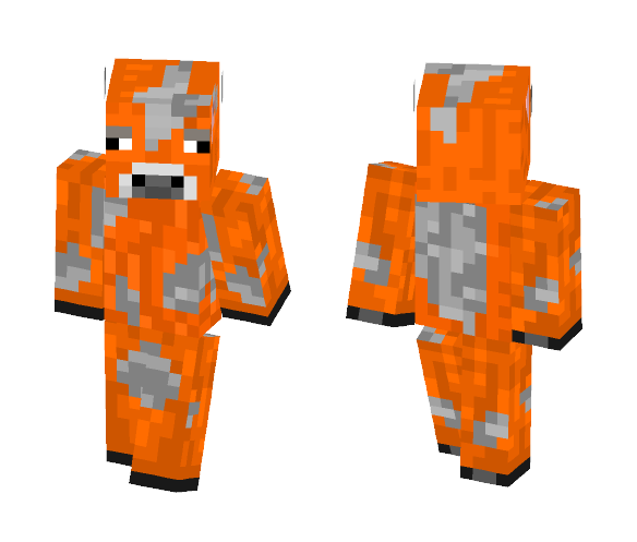 Orange Cow =D - Male Minecraft Skins - image 1